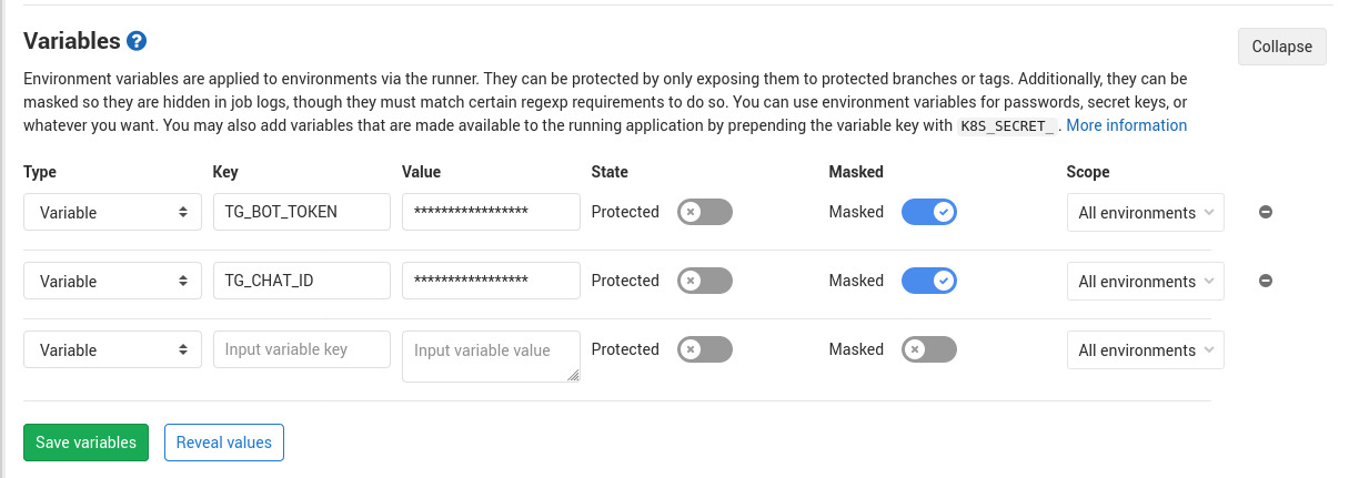 Gitlab’s UI screenshot
